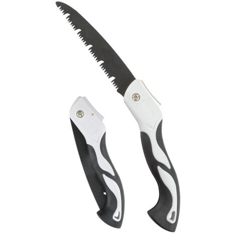 Sega per legname, sega pieghevole, sega a mano pieghevole portatile per uso domestico, sega per potatura di legno secco, utensile da taglio per lavorazione del legno, campeggio, giardinaggio, cesoie d (1/5)