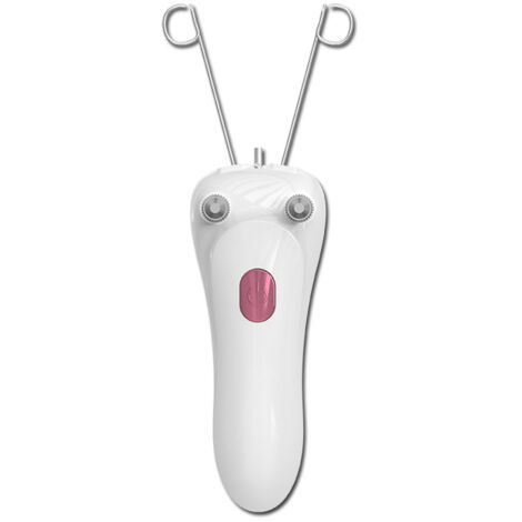 Depiladora facial recargable por USB (rosa) (1/5)