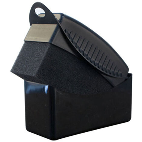 Esponja para pulir llantas de coche, cepillo de cera, cepillo para detalles de coches, cepillo para limpiar neumáticos de coche, productos para coches, limpieza de detalles de coches, accesorios para  (1/5)