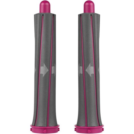 horquillas largas, 30 mm / 1,2 pulgadas, conexión para rizador derecho e izquierdo, 1 unidad (fucsia) (1/5)