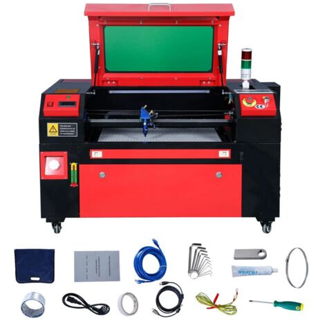 SIHAO CO2 Laser Graviermaschine 400x600mm Schneidermaschine Lasergravierer 60W