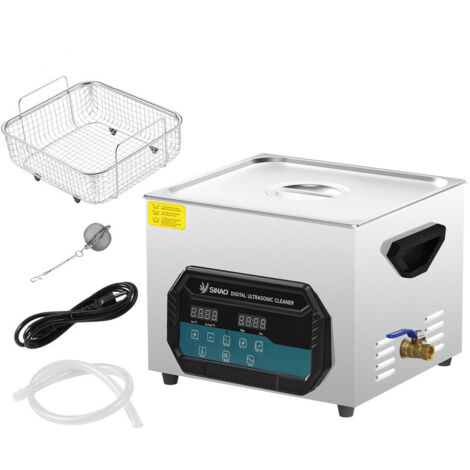 Home Ultraschallreiniger 15L tragbare Multifunktions-Ultraschallmaschine für vielseitige und effiziente Reinigung Blau