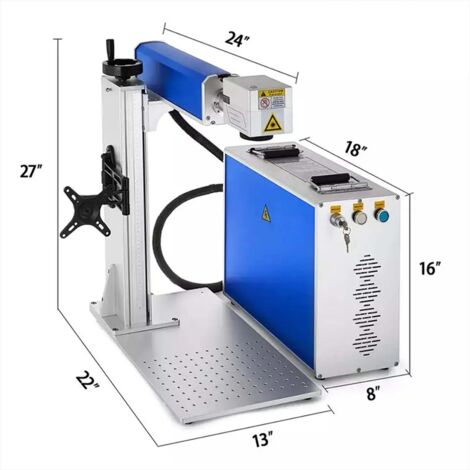 Sihao 30W Faserlaser Graviermaschine Laser Markierungsgerät 220V Hochpräzise