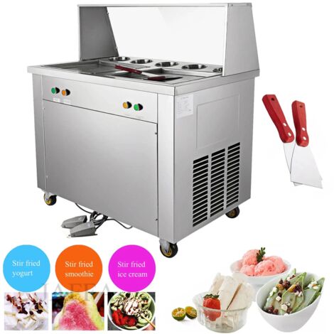 SIHAO Macchina Commerciale per Gelato a Rulli Macchina per Gelati Fritti