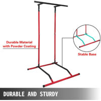 Altezza della sedia romana SIHAO Ferma il peso Pull Up Bar regolabile per 100 kg Discende