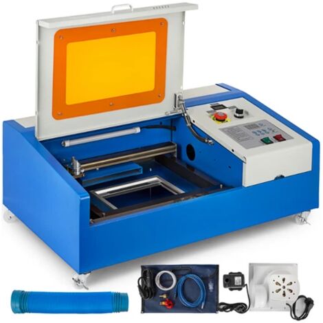Máquina de corte láser 40W 200 × 300mm para bricolaje metálico de vidrio de madera