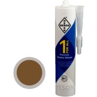 Heson Silikon 1forAll Lehmbraun/Kastanie 310ml