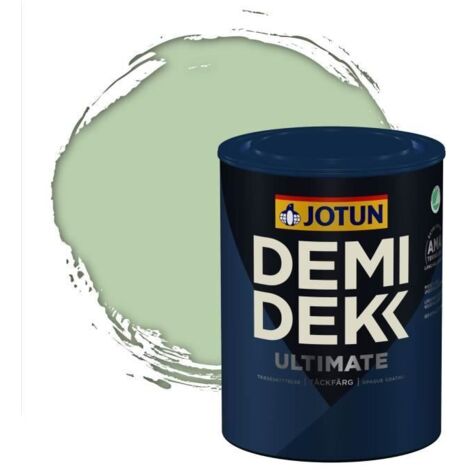 Peinture Bois - DEMI DEKK ULTIMATE - Satinée - RAL 6019 - 0,75L - Vert Blanc (1/2)