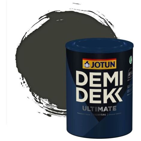 Peinture Bois - DEMI DEKK ULTIMATE - Satinée - RAL 6015 - 0,75L - Vert (1/2)