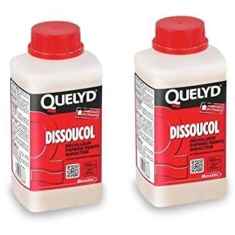 Décolleur pour papiers peints - QUELYD - Lot de 2 - 500ml - Vinyles - Revêtements muraux