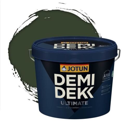 Peinture Bois - DEMI DEKK ULTIMATE - Satinée - RAL 6020 - 3L (1/2)