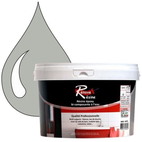 Peinture Résine - RAL 7038 - Gris agate - 0,5L - Multi-supports - Finition Mat (1/4)