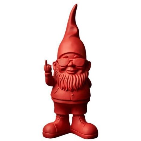 Soprammobile - BLOGO DESIGN - NANO BERNARDO - 50 cm - Rouge - Design Contemporain