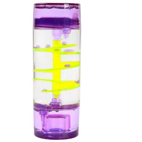 Sablier - MYCRAZYSTUFF - Sablier liquide - Design rétro - Spectacle hypnotique - Blanc (1/5)