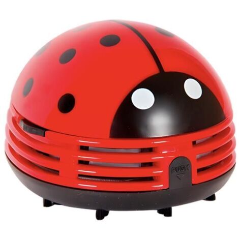 Aspimiette mini aspirateur de table coccinelle (1/2)