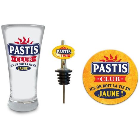Coffret de Verres - Pastis club (1/3)