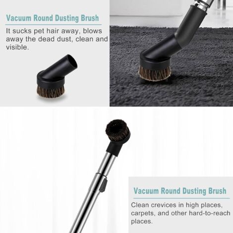 Brosse en fibre de bois, polissage en crin de cheval, roue de