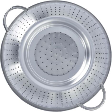 Mali’S Passoire De Cuisine Grand Volume 24 Cm En Inox – Passoire Inox Robuste Ø24 Cm Pour Égouttage Parfait & Cuisson Vapeur