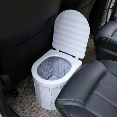 Toilettes D'urgence Pliables Et Portables Pour Le Camping En Voiture Et Randonnee En Plein Air 99011028 Toilettes D'urgence Pliables Et Portables Pour Le Camping En Voiture Et Randonnee En Plein Air 99011028