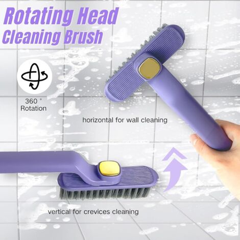 Ahlsen 2 en 1 Brosses Multifonctionnelles,2Pcs Brosse à Joints d'angle de Salle de Bain,Brosse Ahlsen 2 en 1 Brosses Multifonctionnelles,2Pcs Brosse à Joints d'angle de Salle de Bain,Brosse