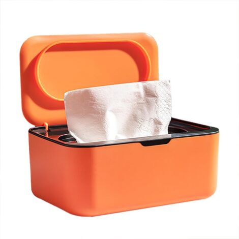 Lot De 2 Distributeurs De Lingettes Réutilisables - Boîte De Rangement Portable Étanché Pour Voyage