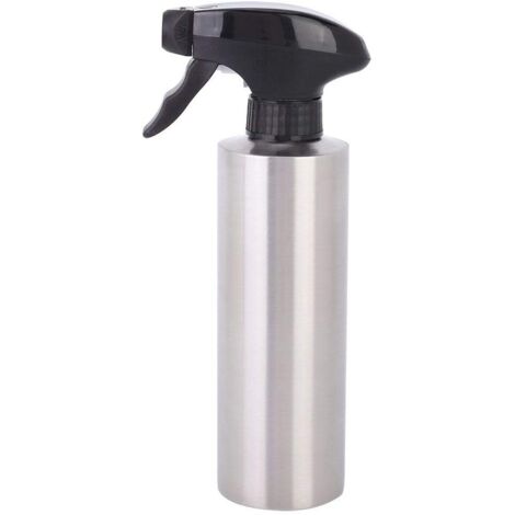 320ml Bouteille de pulvérisation d'huile, Cuisine 304 Distributeur de pulvérisateur d'huile en acier inoxydable Bouteille de pulvérisation