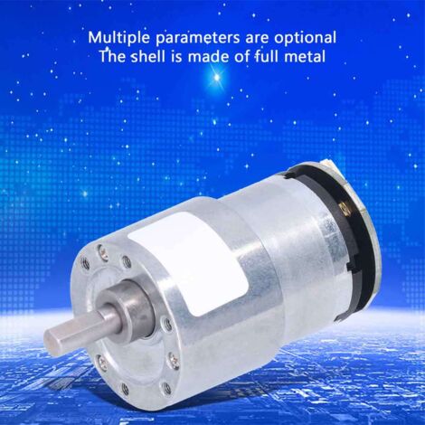 JGB37-520 Hohes Drehmoment 12v Gleichstrommotor 50MM D-Welle Elektromotor Gleichstromgetriebemotor 1St(7rpm,12V JGB37-520 Hohes Drehmoment 12v Gleichstrommotor 50MM D-Welle Elektromotor Gleichstromgetriebemotor 1St(7rpm,12V