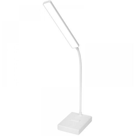LED-Studylampe zum Augenschutz, verstellbar in alle Winkel, Nachttischlampe für Schlafzimmer, Leselampe für Studentenwohnheim, tragbare batteriebetriebene Schreibtischlampe (1/5)