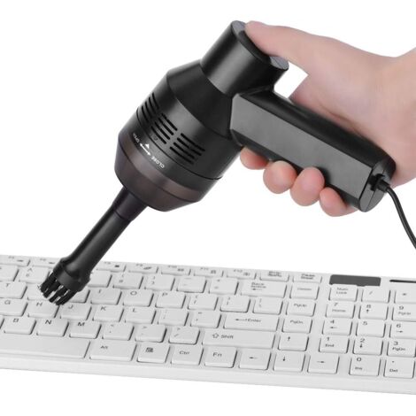Tastaturreiniger, Mini-USB-Staubsauger für Computer-Tastaturen, tragbarer elektrischer Staubsauger zum Reinigen von Staub, Haaren und Krümeln auf PC-Tastaturen (1/5)