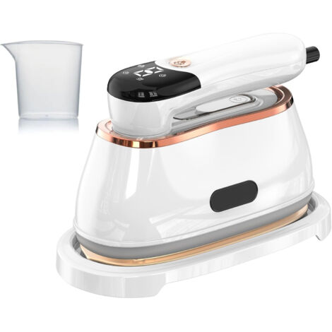 Vertikaler Dampfbügeleisen 2-in-1 Tragbar 1200W – Bügeleisen mit Keramikplatte, vertikales Dampfbügeln in 10s, ideal für Zuhause & Reisen (1/5)