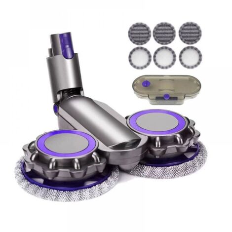 Elektrischer Nass- und Trockensaugerkopf kompatibel mit Dyson V6 V7 V8 V9 V10 V11 + Wassertank + 6 Bürstenköpfe (1/5)