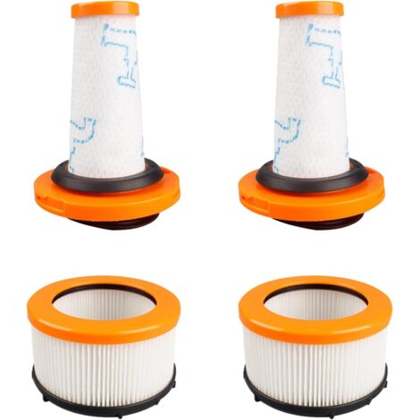 Filter für Rowenta X-FORCE FLEX 9.60, Filter für Rowenta X-FORCE FLEX 9.60 und X-NANO ESSENTIAL RH20xx, 2 Vorfilter + 2 Motorfilter, waschbare HEPA-Filter für ZR009010, ZR009012 (1/5)