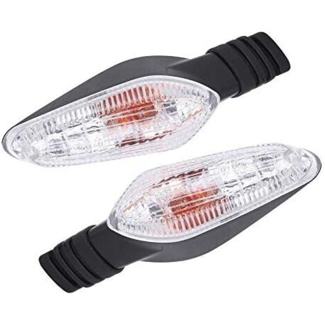Intermitentes para Ducati Accesorio para Ducati Par de intermitentes iluminados para Ducati Streetfighter 848 1099 Multistrada 1200 (lente transparente) X5a790 (1/5)
