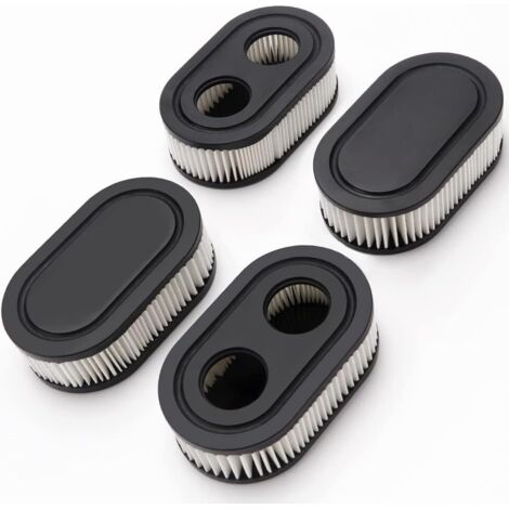 Juego de 4 filtros de aire para cortacésped, compatible con motores Briggs & Stratton 798452 y 593260 (1/5)