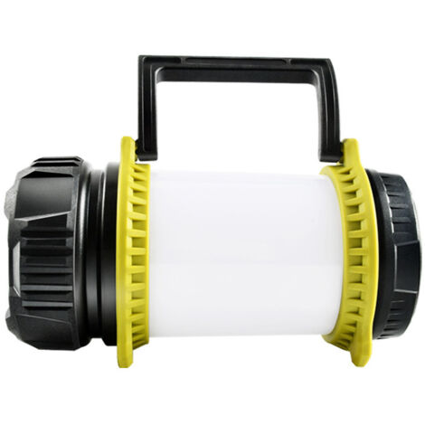 Lámpara LED de camping, linterna recargable, potente linterna LED con 5 modos y batería externa de 2600 mAh, resistente al agua para bricolaje, senderismo, garaje, emergencias y sótanos. (1/5)
