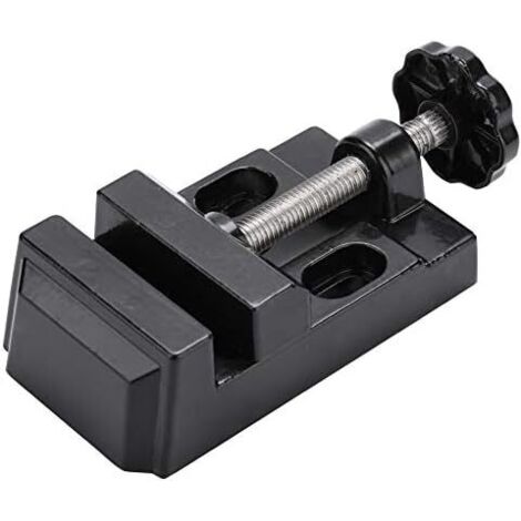 Tornillo de banco de mesa, mini abrazadera doméstica de aleación de aluminio, mordaza de mesa, abrazadera de taladro, prensa de apertura, tornillo de banco de mesa paralelo, máquina herramienta (1/5)