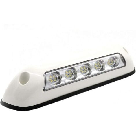 Luz de porche LED de 12 V, impermeable, para autocaravana, caravana, lámpara de pared, barra de luz para puerta, caravana, furgoneta, autocaravana (1/4)
