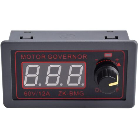 Controlador de velocidad PWM de 5 V CC, 12 V, 24 V y 500 W. Regulador de velocidad del motor eléctrico con módulo controlador de generador de señal PWM5. (1/4)
