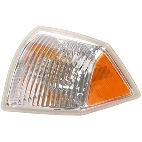 Carcasas de luces de posición laterales del parachoques delantero, cubierta de repuesto de ABS para luz de giro para Jeep Compass 2007-2010 (izquierda) (1/5)