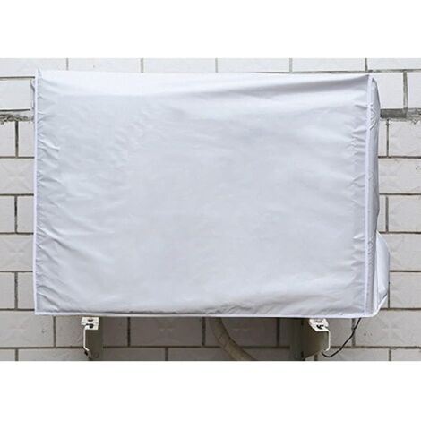 Funda protectora para aire acondicionado exterior, a prueba de polvo y nieve, impermeable, protector solar para el hogar. (1/5)
