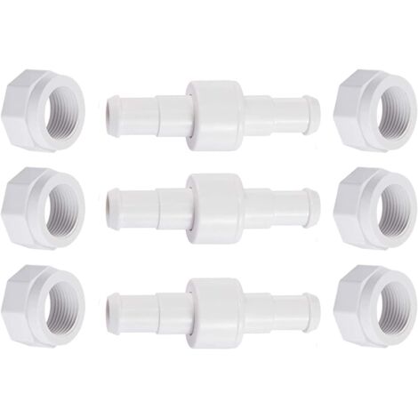 Manguera giratoria D20 con tuerca de manguera D15 compatible con Zodiac Polaris 280, 380, 180 - Repuestos para limpiafondos (1/5)