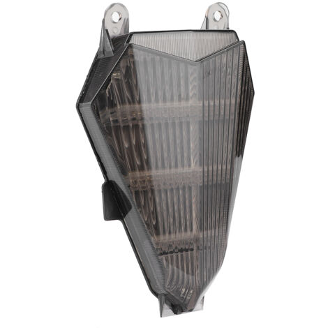 Luz trasera LED para motocicleta con intermitentes, lente ahumada, compatible con Yamaha YZF R6 2006-2016 (1/5)