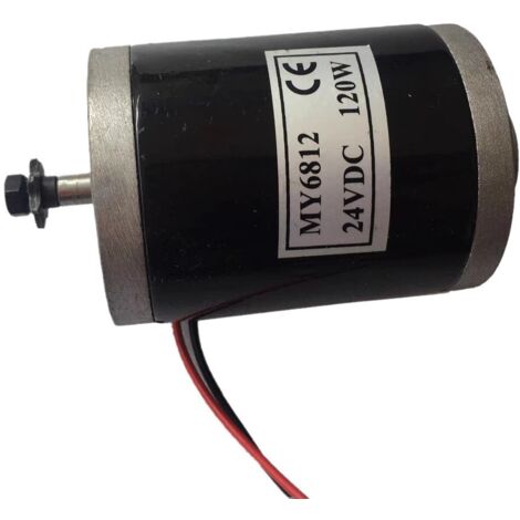 Kit de motor eléctrico sin escobillas para bicicleta, kit de motor de CC de alta velocidad de 12 V y 120 W para bricolaje, bicicleta eléctrica y triciclo. (1/5)