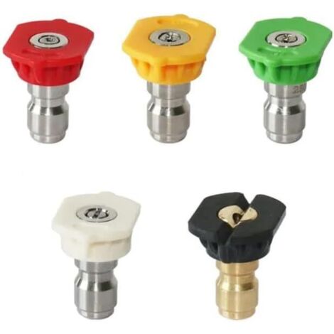Pack de 2 x 10 boquillas, punta plana, chorro recto y espuma para pulverizadores PRO y BACKPACK