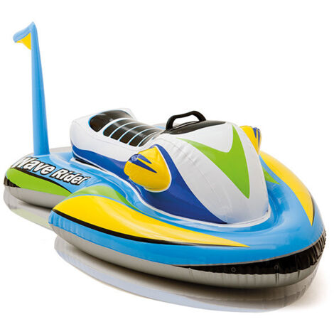 Patinete monoplaza inflable para montar, asiento acuático para niños y adultos (1/2)