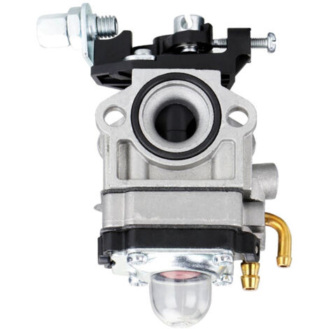 Carburador para desbrozadoras de 52 cc, 49 cc y 43 cc. Kit de carburador con junta, manguera, bujía y filtro de combustible. Apto para desbrozadoras y cortacéspedes.