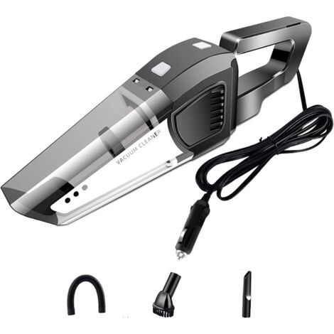 Aspiradora inalámbrica para coche de 120 W, portátil, USB, doble uso, para uso en seco y húmedo, para el hogar y el coche. (1/5)