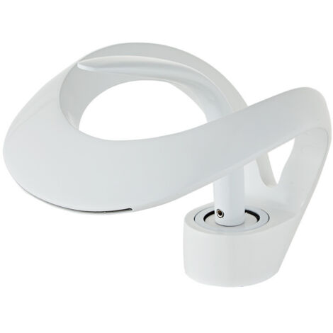 Elegante grifo para lavabo de baño de un solo orificio, grifo para lavabo de tocador en cascada de latón macizo, grifo para lavabo de una sola manija (1/5)
