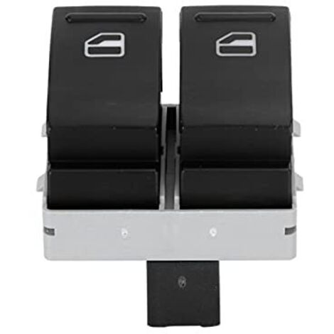 Para interruptor de elevalunas, botón de interruptor de elevalunas eléctrico 7E0959855A para Muvan T5 T6 2005-2009, lado del conductor (1/5)
