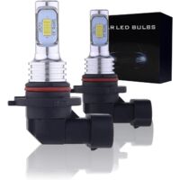 Bombilla LED 9006 HB4 para faros antiniebla, chips CSP, blanco frío de 6000 K, 4000 LM, repuesto DRL de 12 V para coches y camiones, fácil de usar y conectar (paquete de 2)